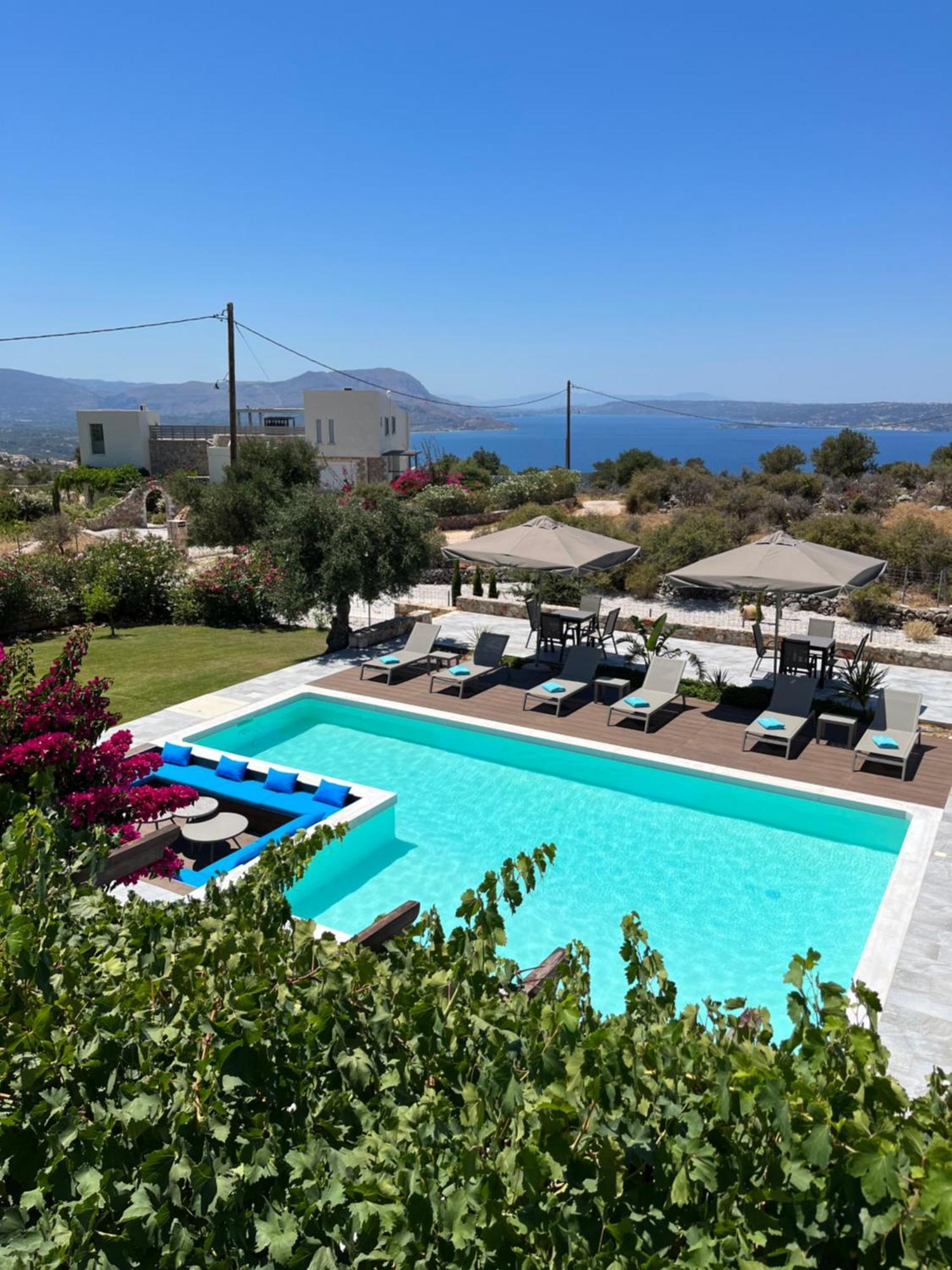 Villa Gloria Seaview - Luxury & Family Kokkino Chorio Экстерьер фото